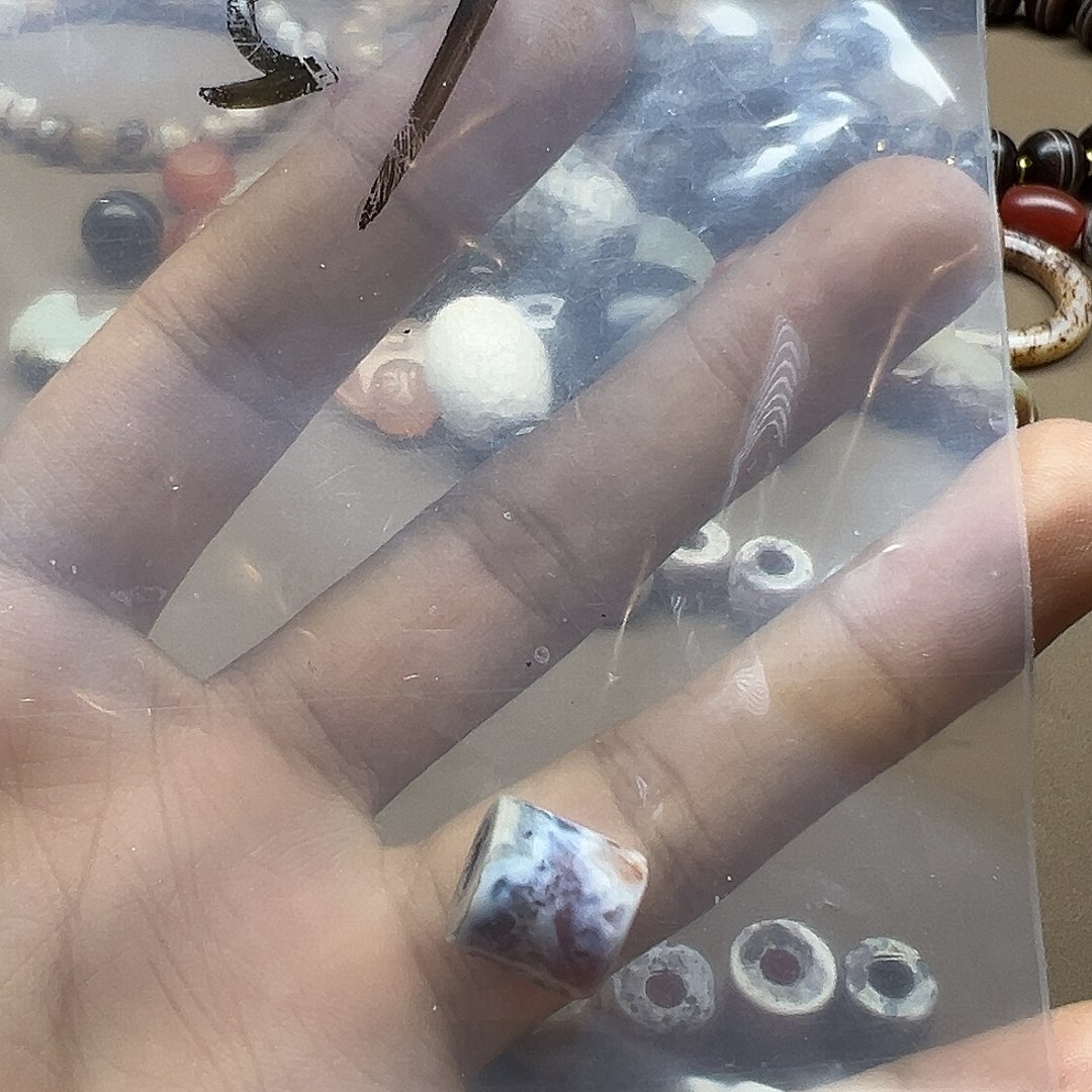 玛瑙/玉髓手链合金嗯****汤