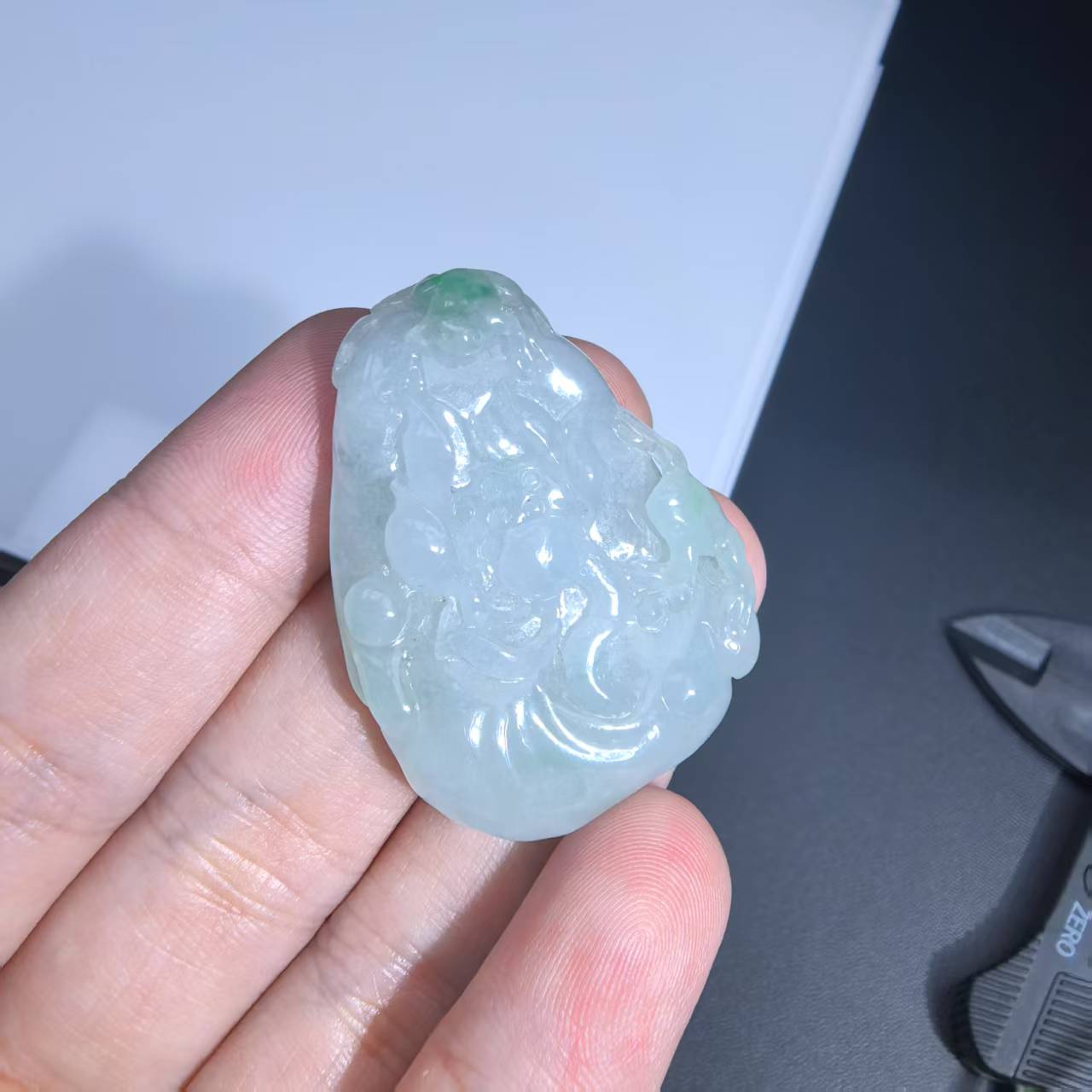 天然A货翡翠挂件