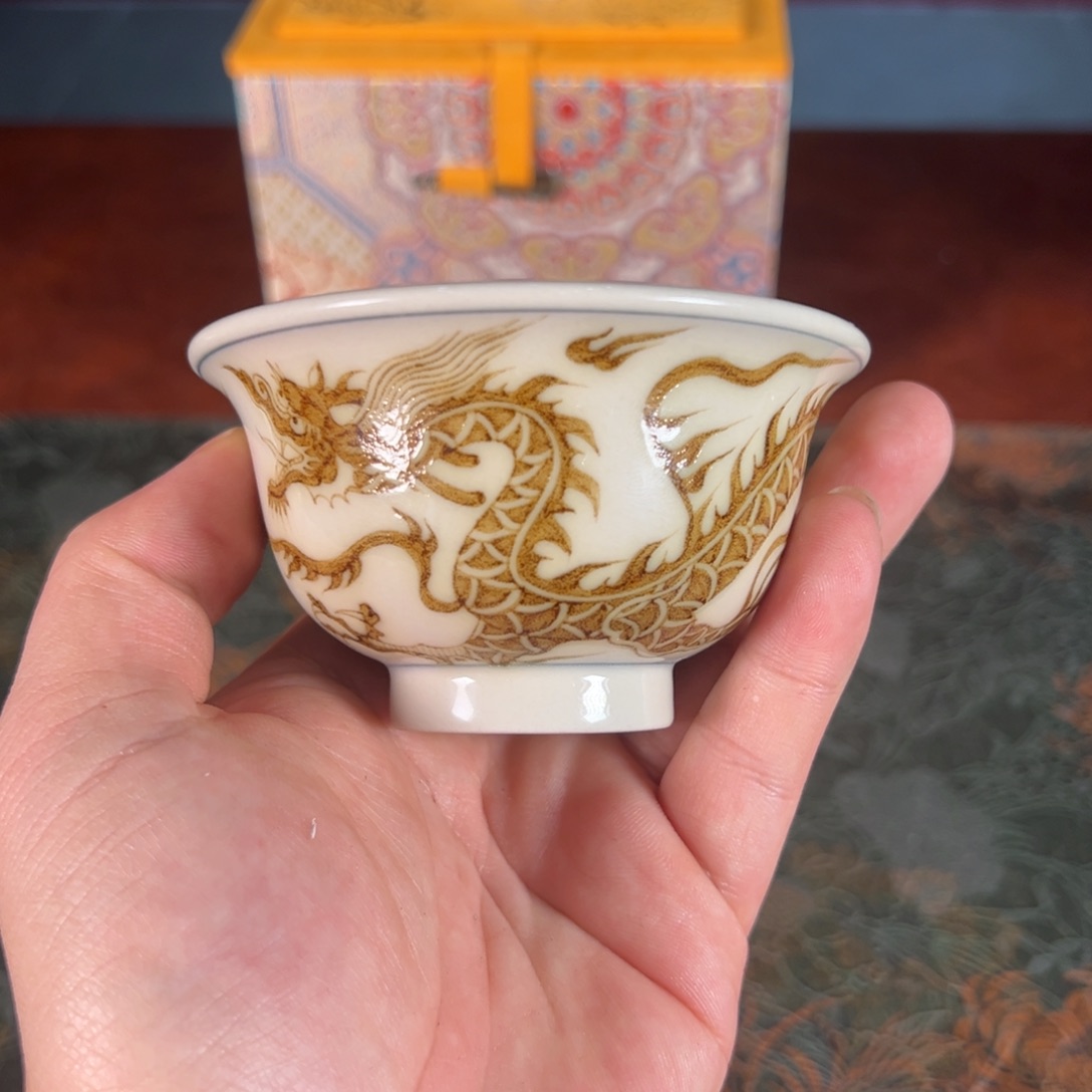 杯景德镇手绘陶瓷