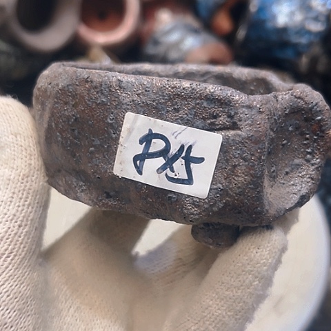 粗陶花盆手工花盆制作