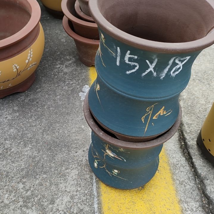 紫砂花盆江苏宜兴紫砂花盆