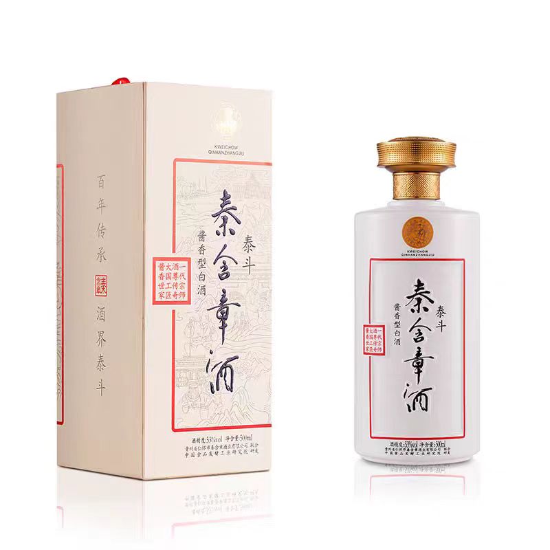 秦含章泰斗酱香型白酒53度500ml