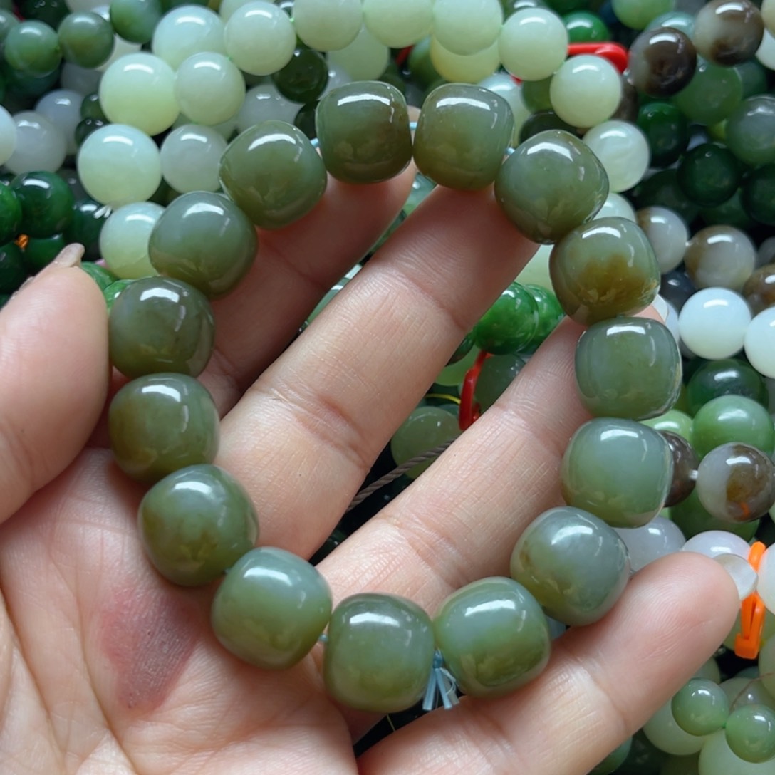 和田玉手链未镶嵌