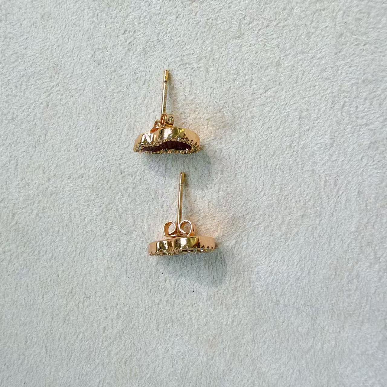 铜合金锆石耳饰 【AG•饰品】耳环AG02108