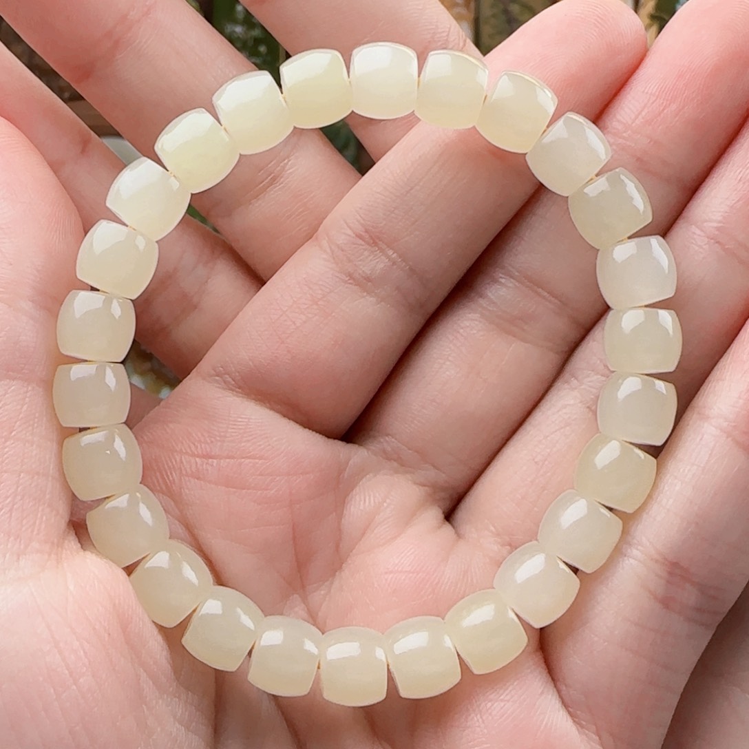 和田玉手链未镶嵌