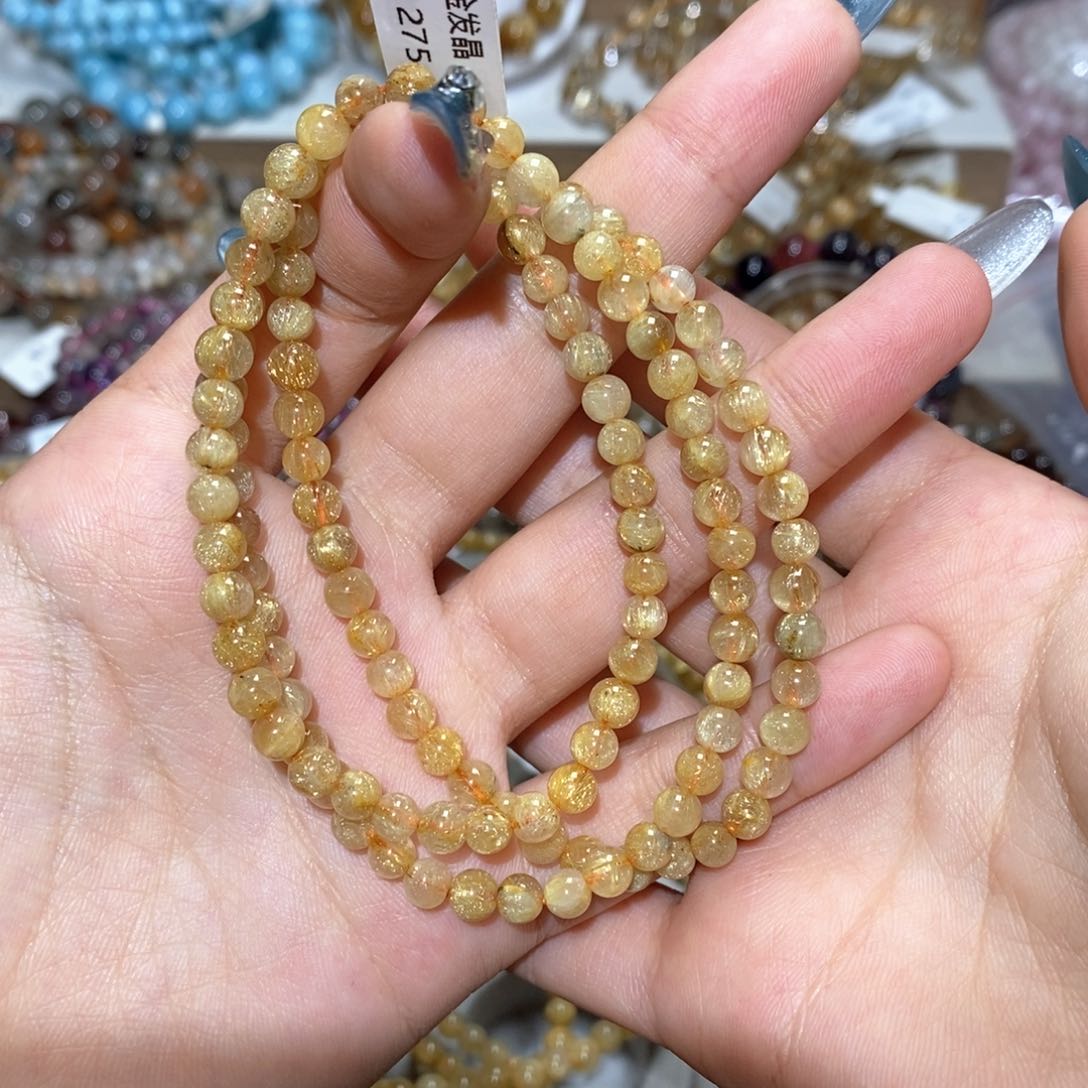 水晶手链未镶嵌手链