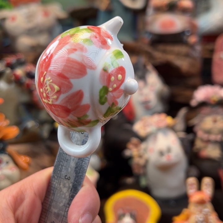 陶摆件小镇青花每日有新品