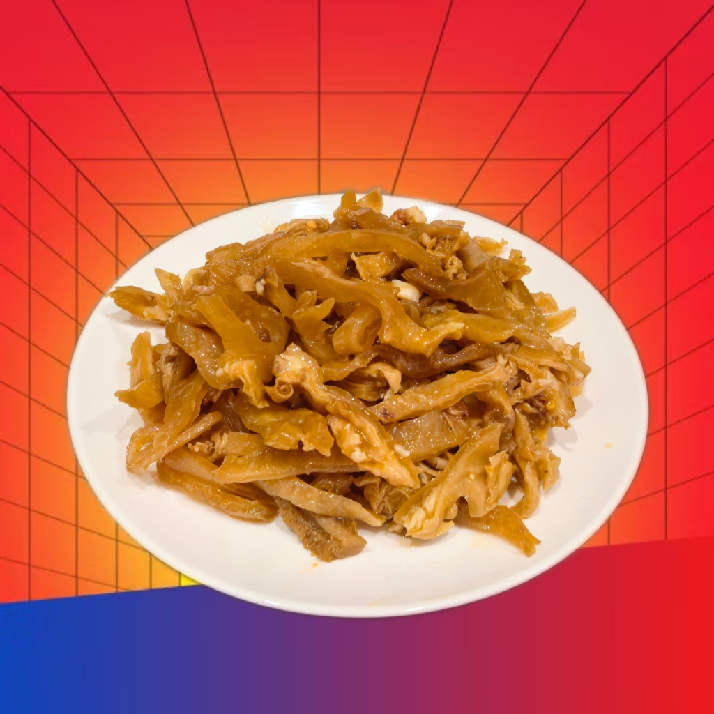 MK鸭货.香辣牛筋皮100g/盒 （爱吃筋头巴脑必点）