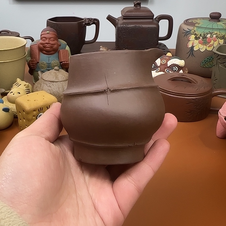 宜兴紫砂公道杯杯