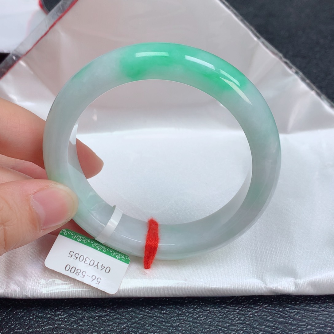 翡翠手镯未镶嵌56➕