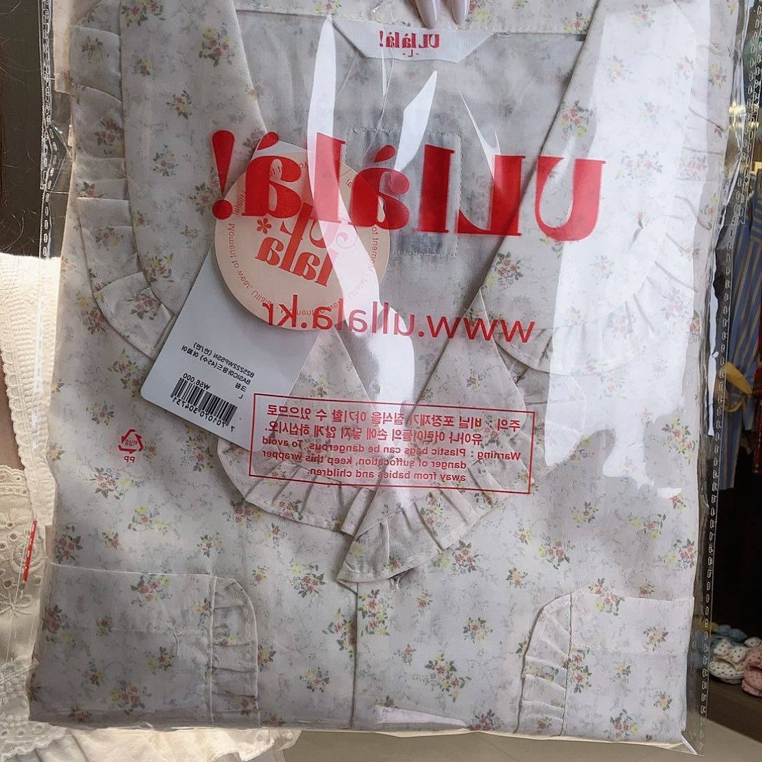 棉L  韩国 ULLALA新款 25222