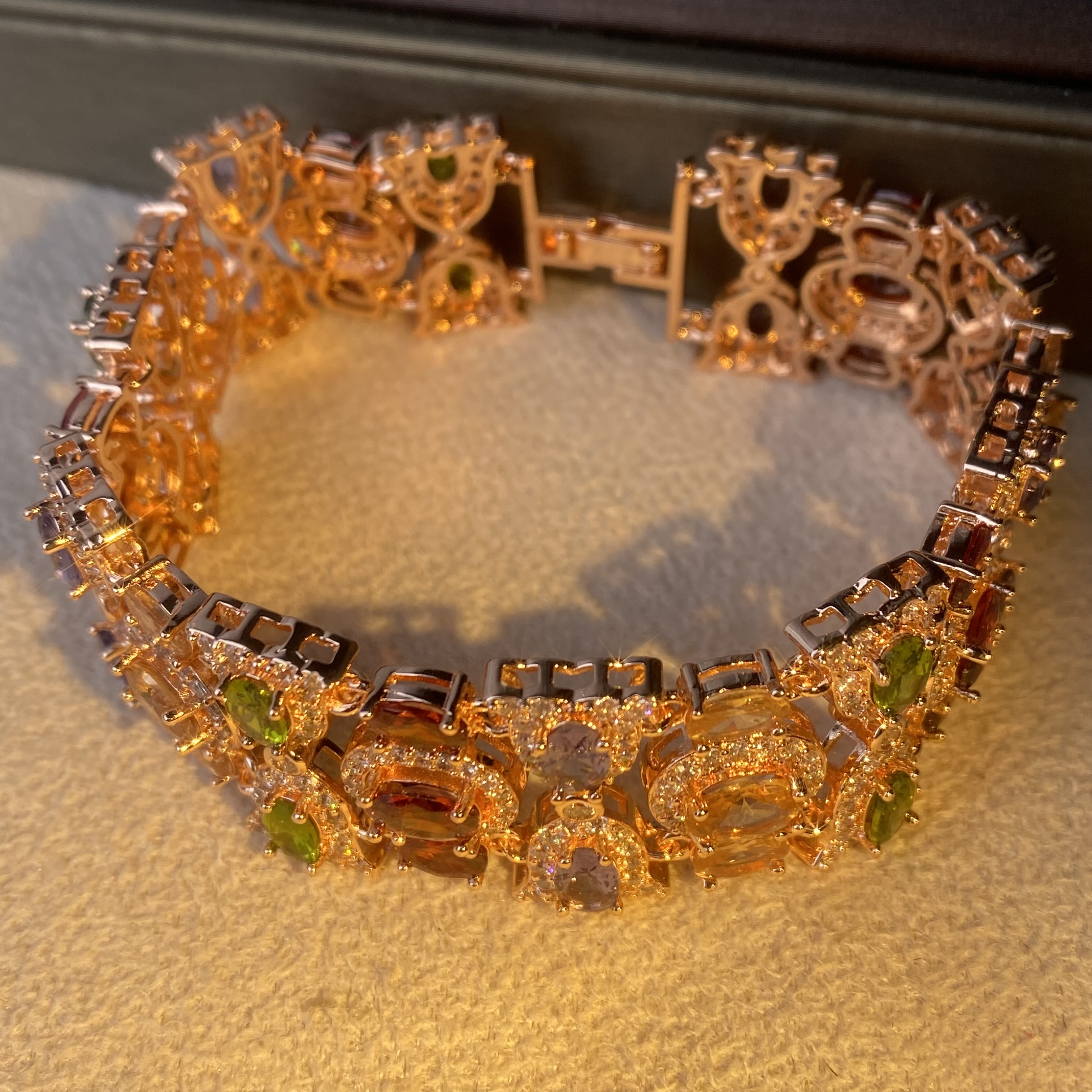  6496【手链】轻奢精品玫瑰金色女士手链