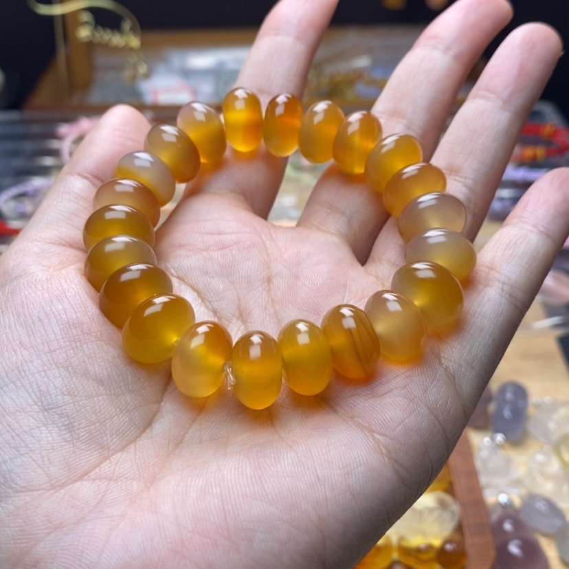 【闪购商品】玛瑙/玉髓手串未镶嵌?***?