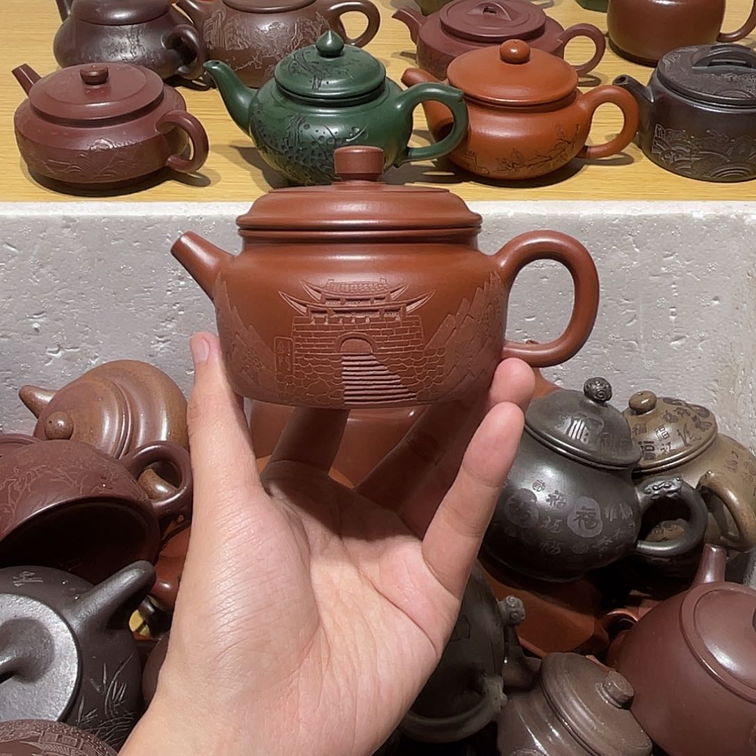 紫砂茶壶宜兴紫砂壶34