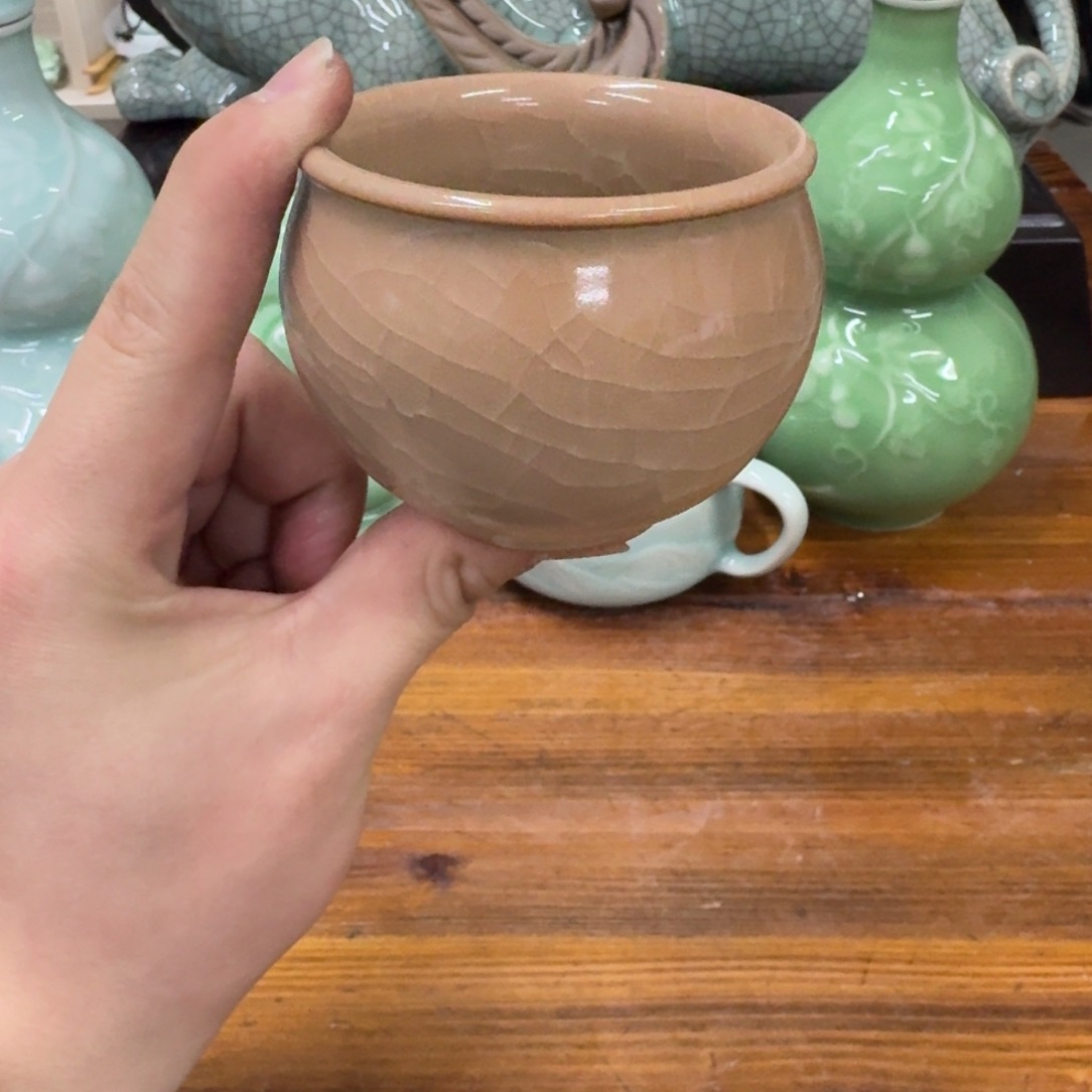 龙泉青瓷茶具微瑕69948