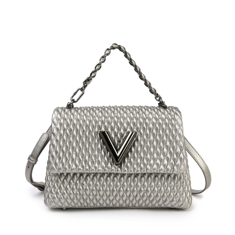 【艳姐甄选】SKL-Z8269-银灰色 女士包包潮流美式度假风休闲