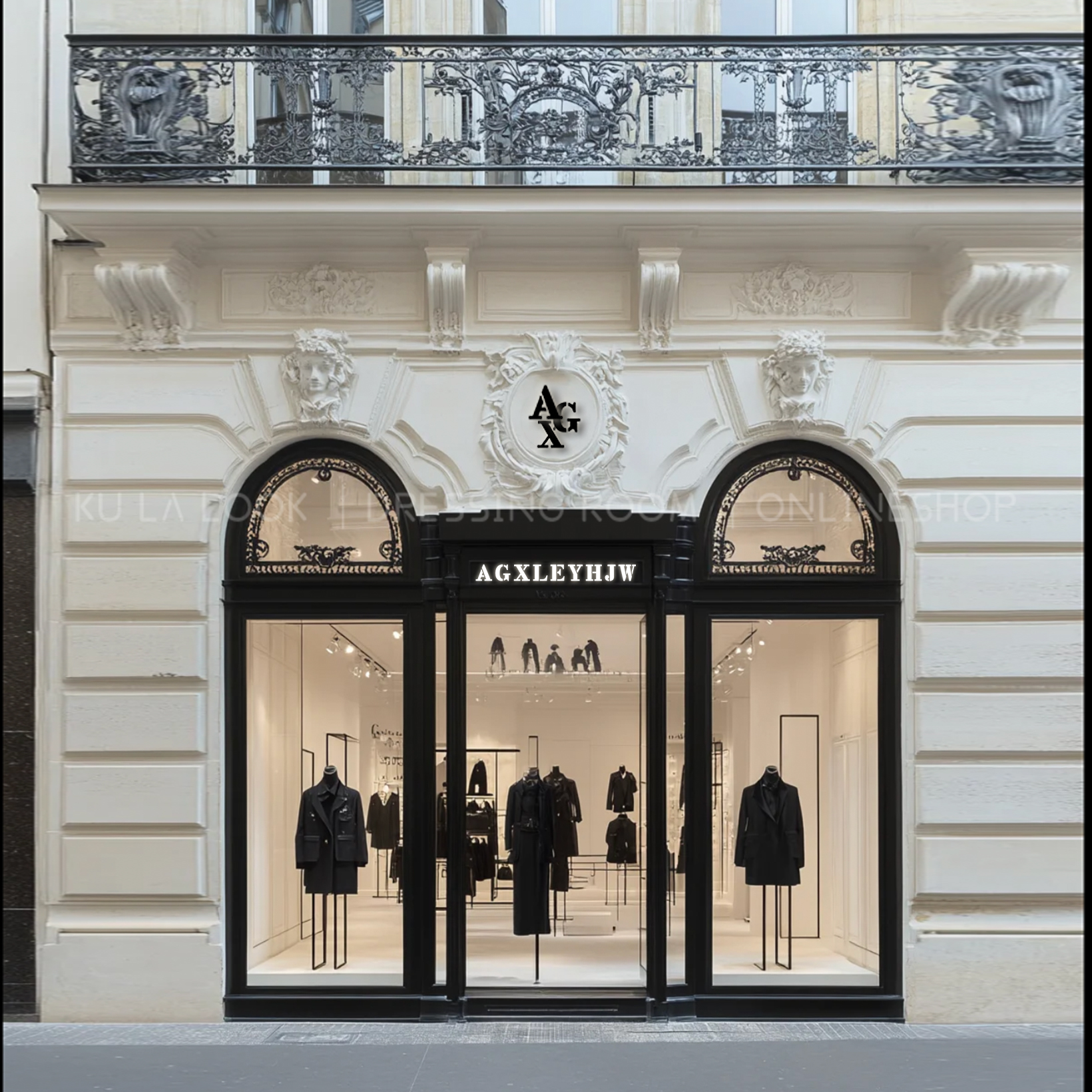 2号【AGX】晓宇专属25SS·B系列女装高端新款休闲裤 现/预