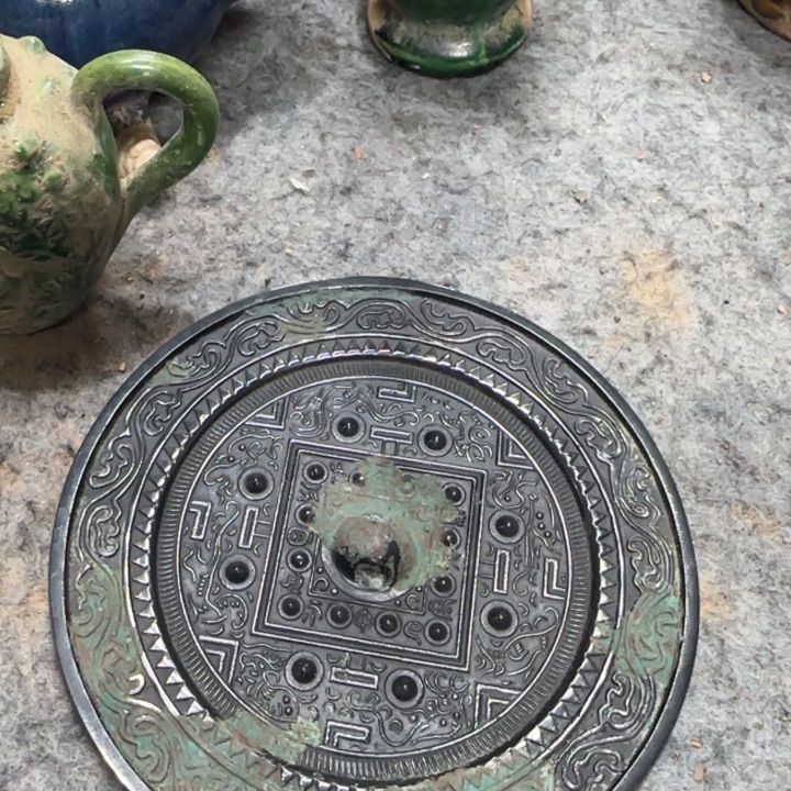 摆件唐三彩陶瓷摆件