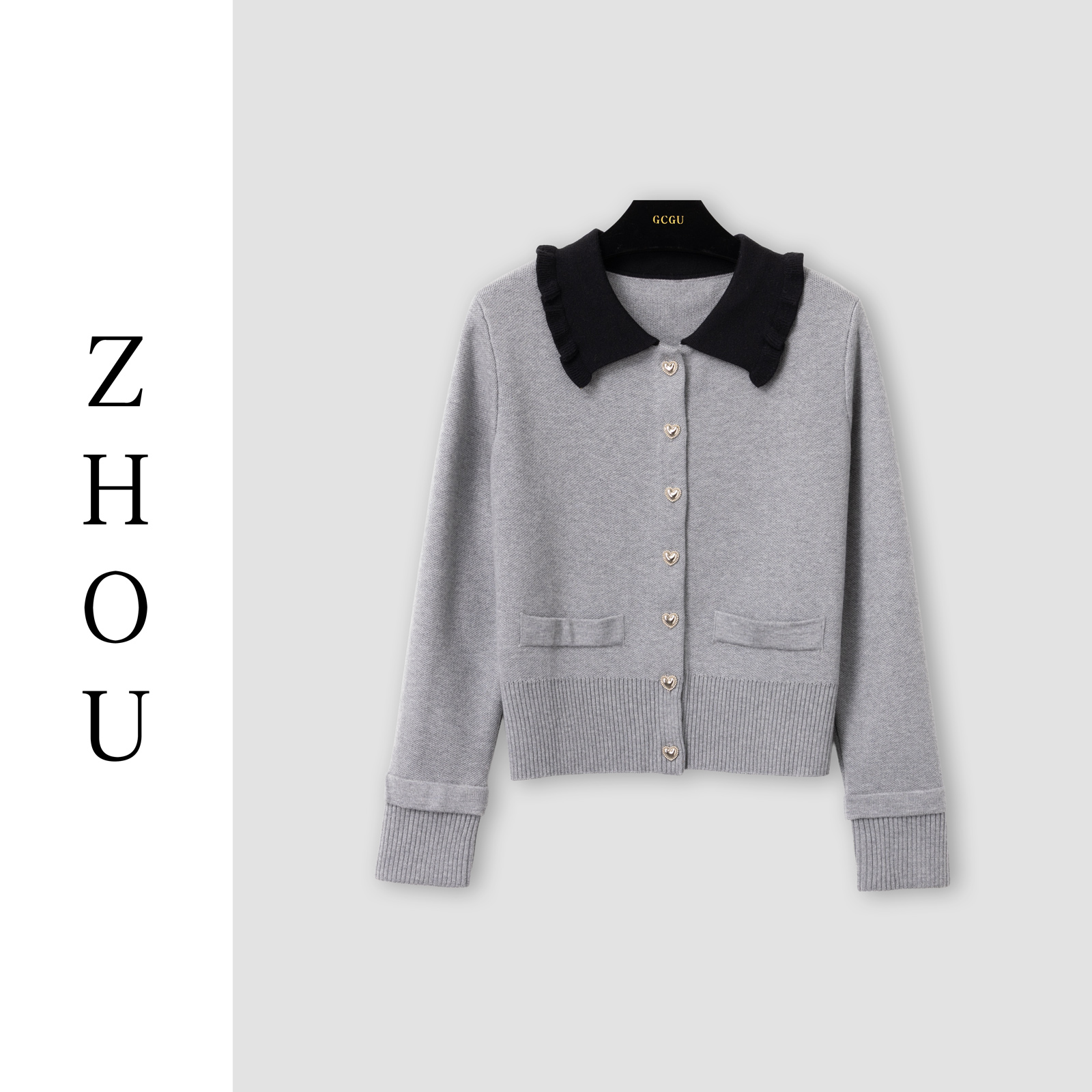 （周哥甄选）灰色上衣-02411904