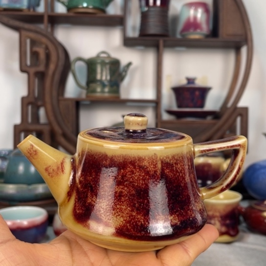 神够钧瓷茶器神垕钧瓷茶器