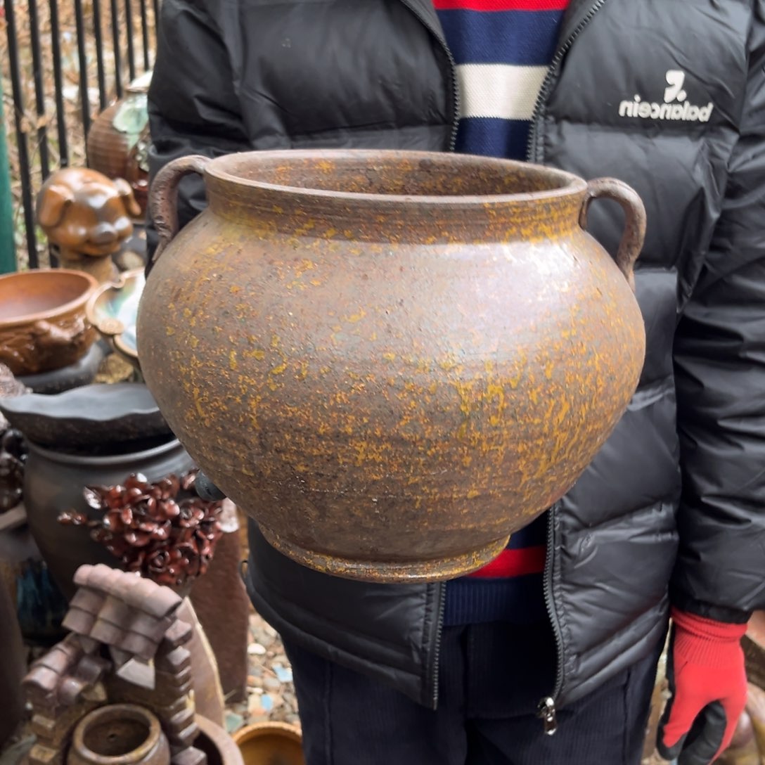 红陶高21口20有孔