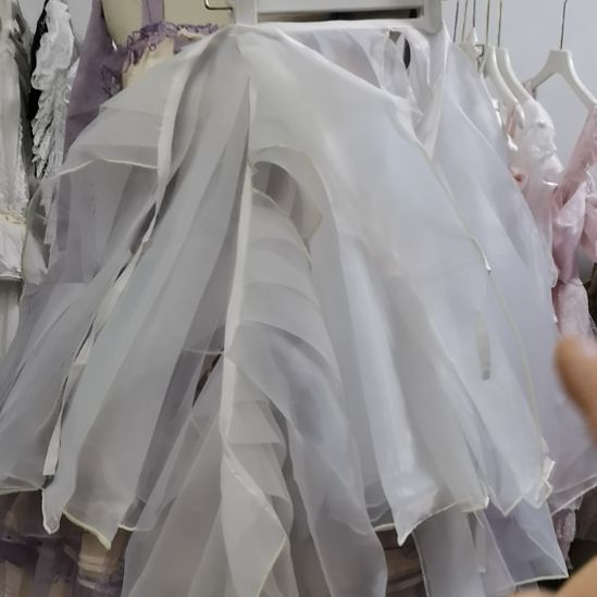 挂脖款万能围裙白色