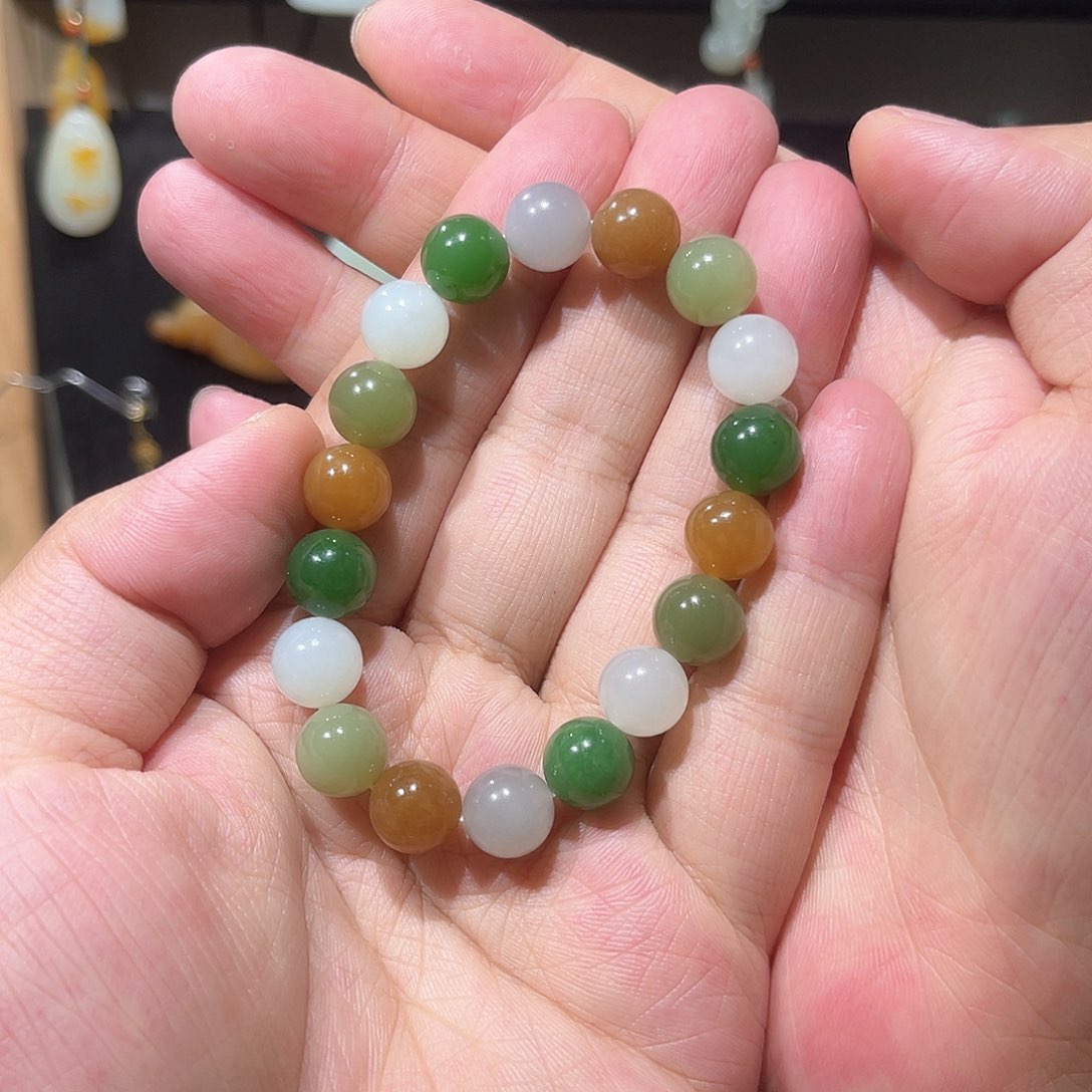 未镶嵌和田玉手链10