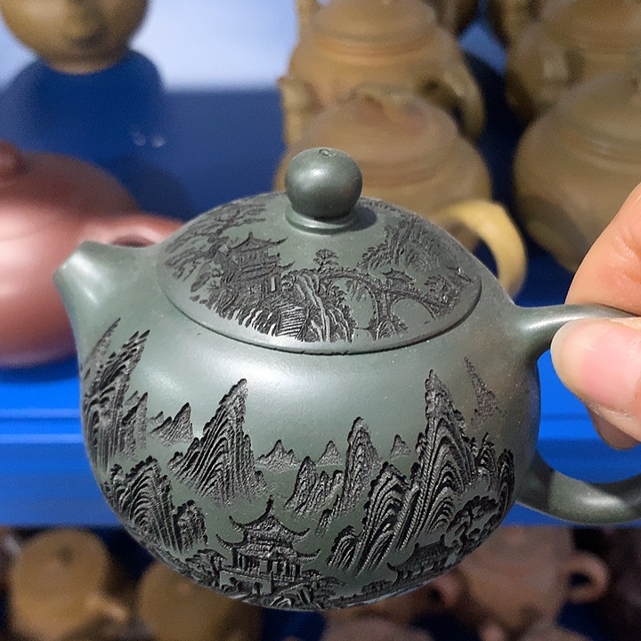 紫砂茶壶紫砂微瑕