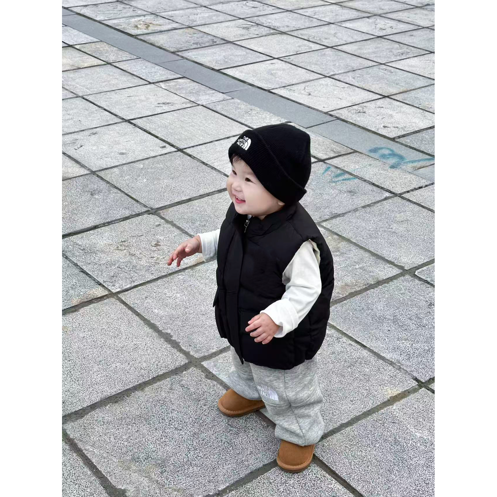 小北宝宝秋冬棉服马甲