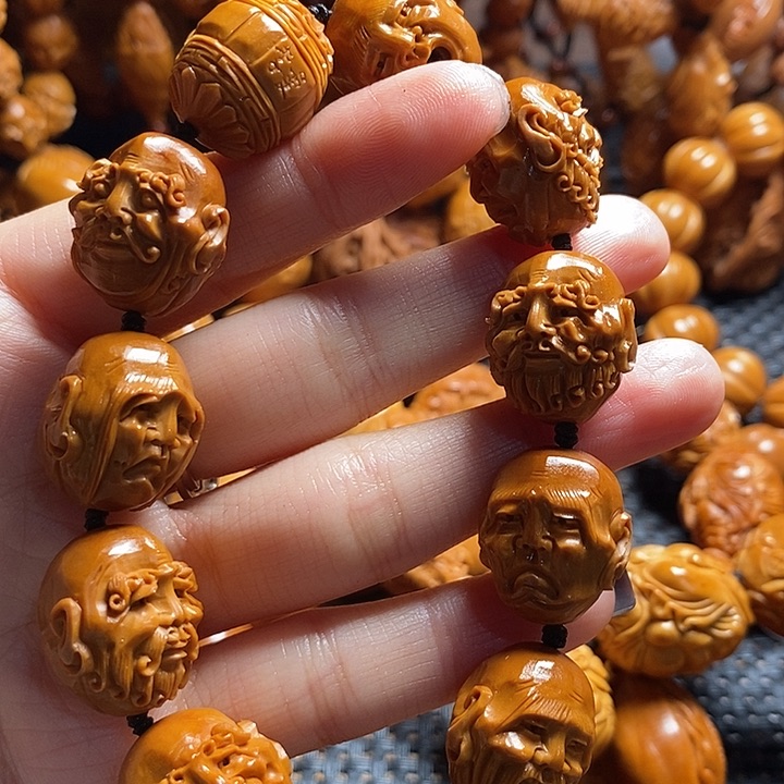 吊坠橄榄核精品须派
