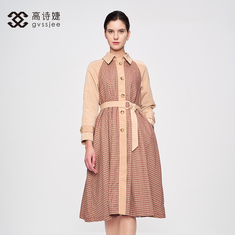 高诗婕优雅连衣裙D213T60206