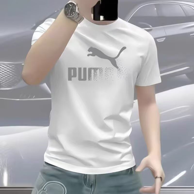 【一折粉丝福利】210克夏季新款男女同款短袖透气纯棉T恤圆领88