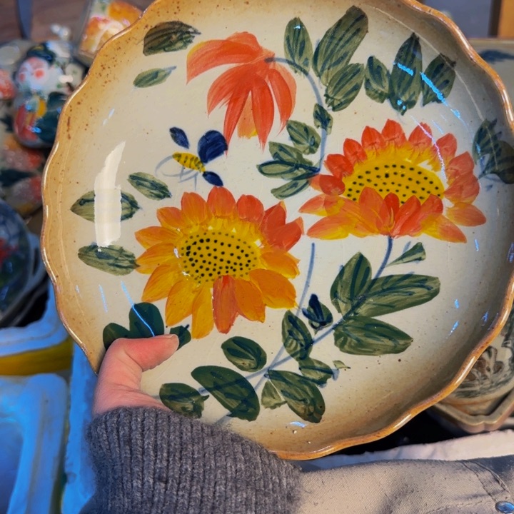 瓷片景德镇陶瓷手工手绘