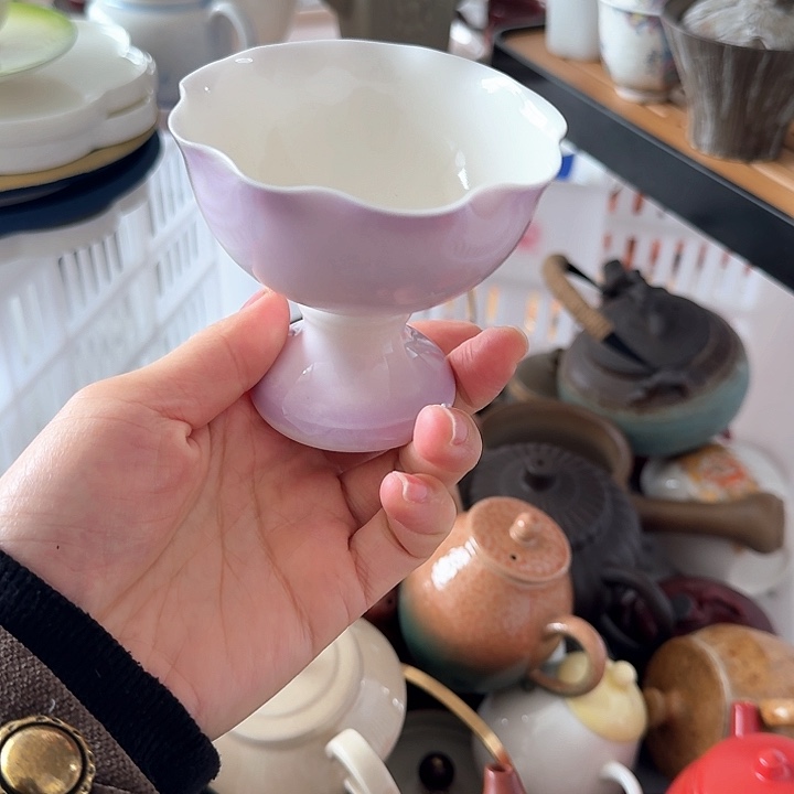 微瑕陶瓷茶具茶杯茶壶