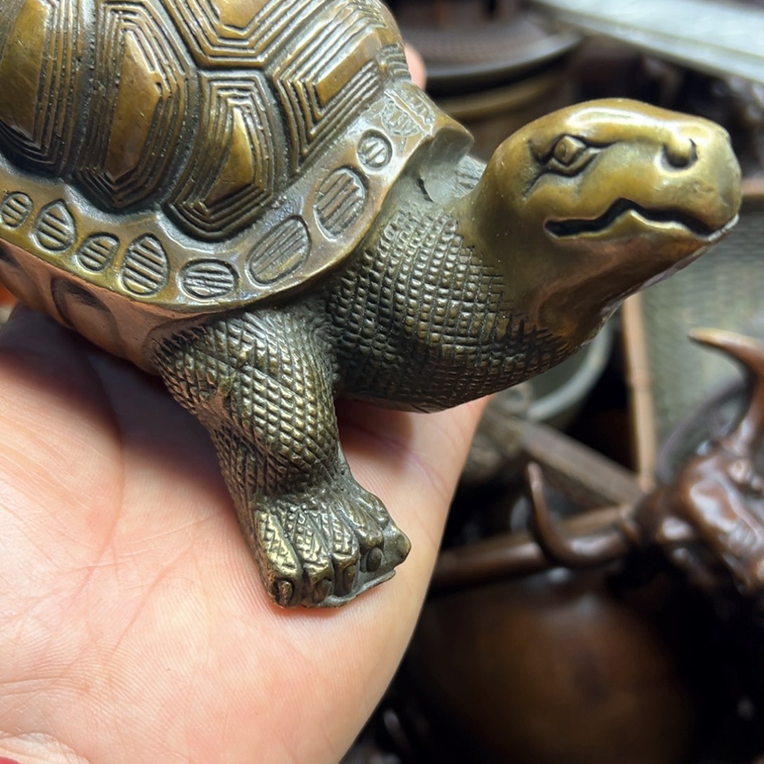 铜摆件欢迎欢迎你