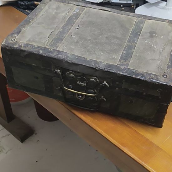 古***！木工艺品箱子桌面摆件有瑕疵不支持品退