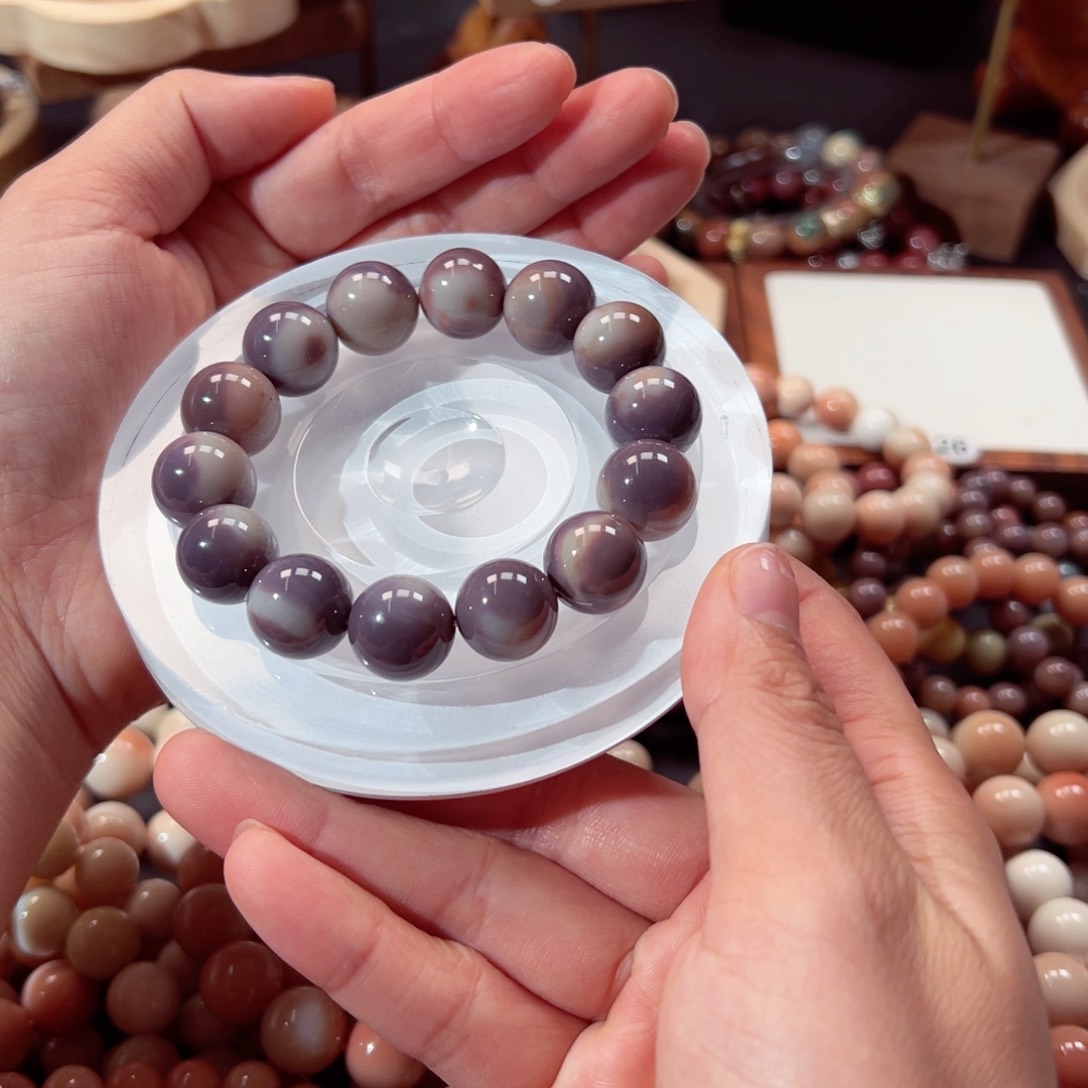 石英质玉手链未镶嵌小****糖83