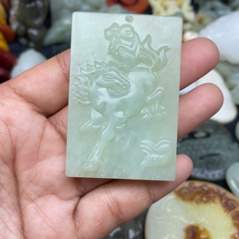 蛇纹石玉颈饰未镶嵌122