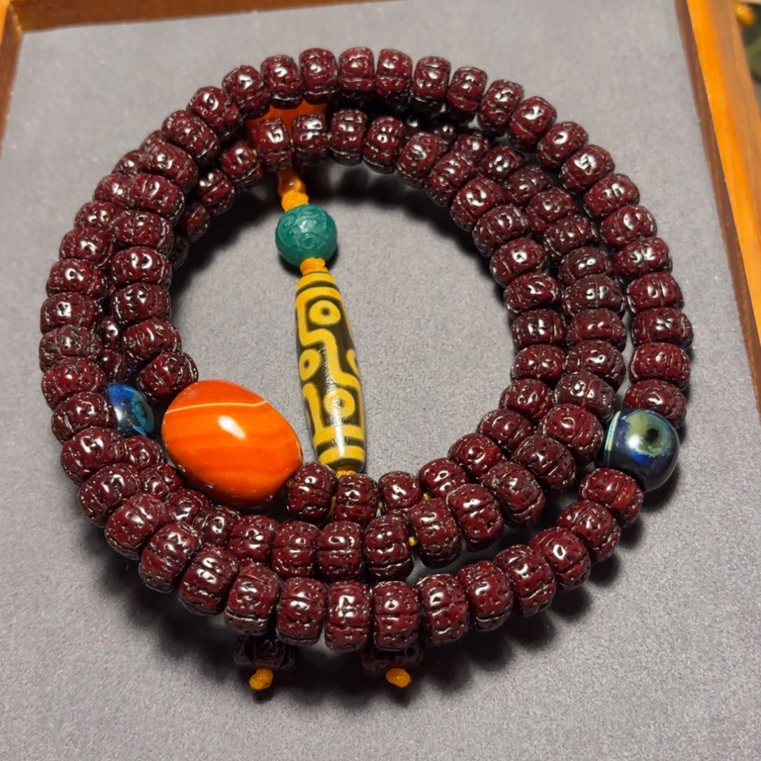 金刚菩提吊坠一代盘龙12mm