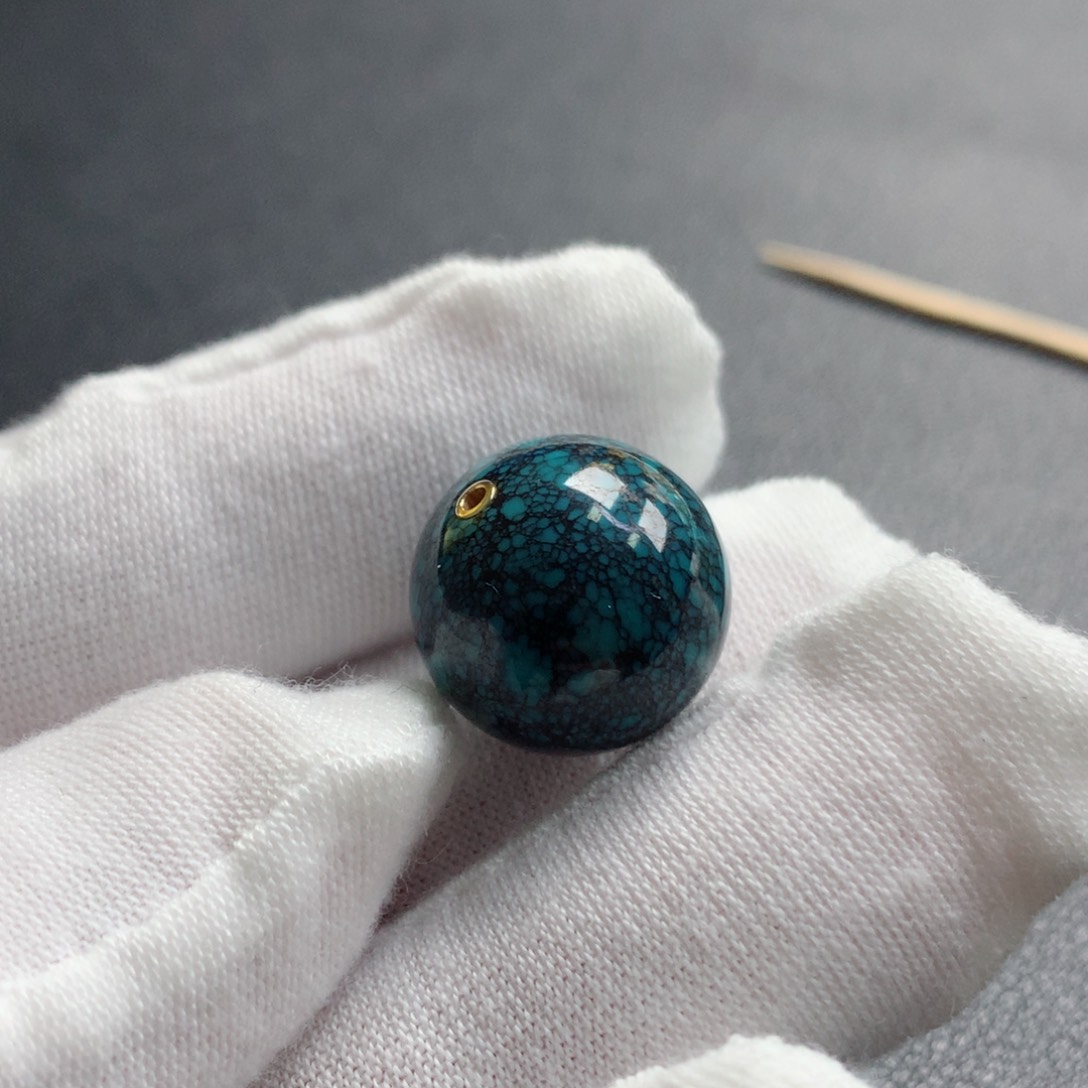 绿松石圆珠未镶嵌