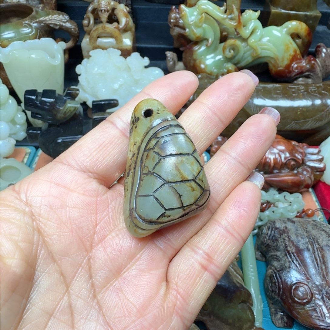 和田玉挂件未镶嵌