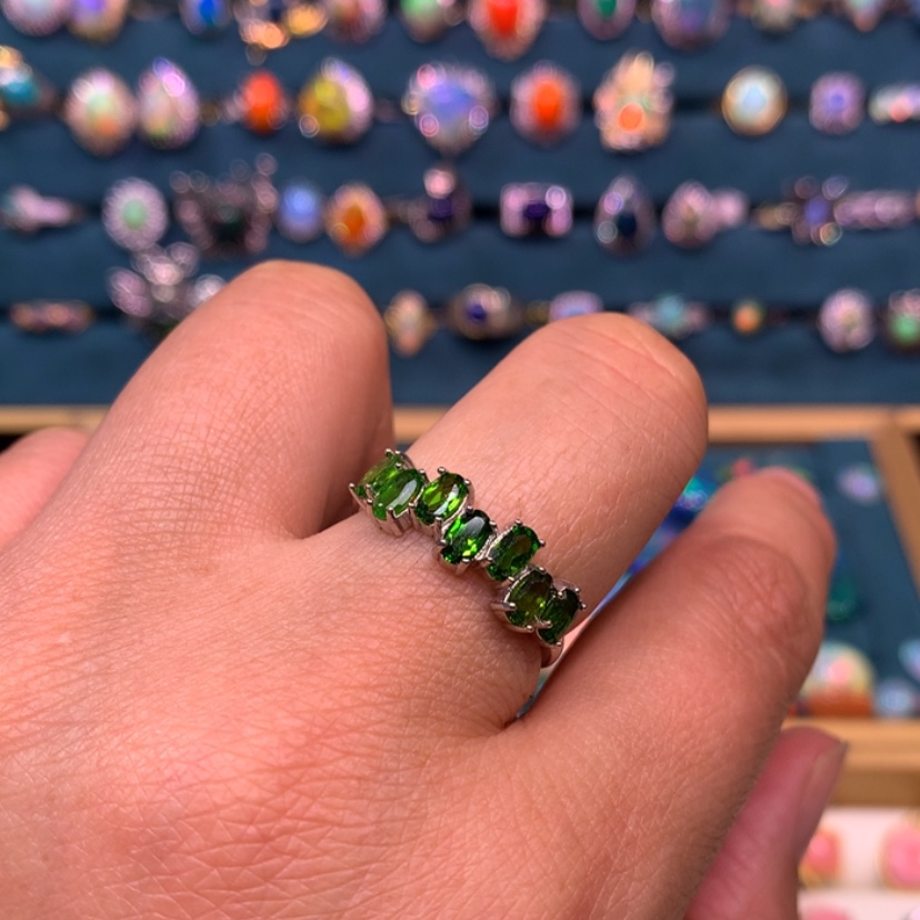 【闪购商品】欧泊戒指款式银S925镶嵌