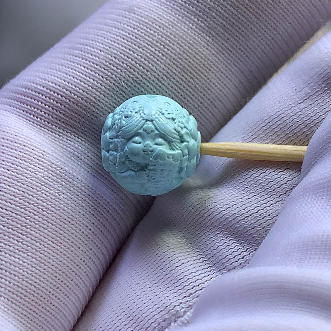 绿松石未镶嵌配饰