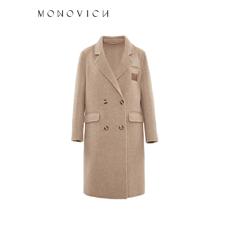 【商场同款】绵羊毛81.3% 大衣8442280663