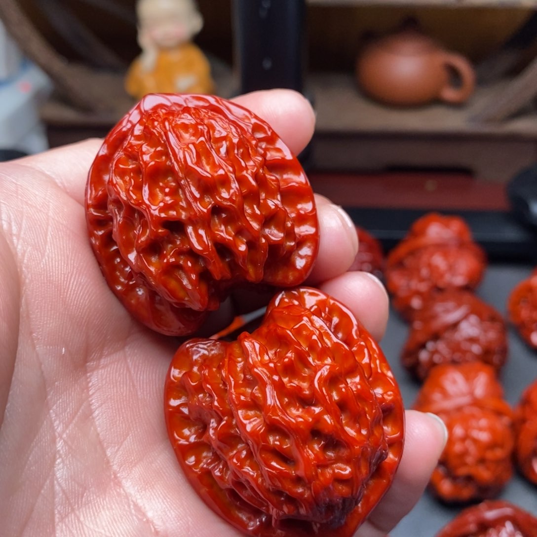 吊坠文玩核桃37野生