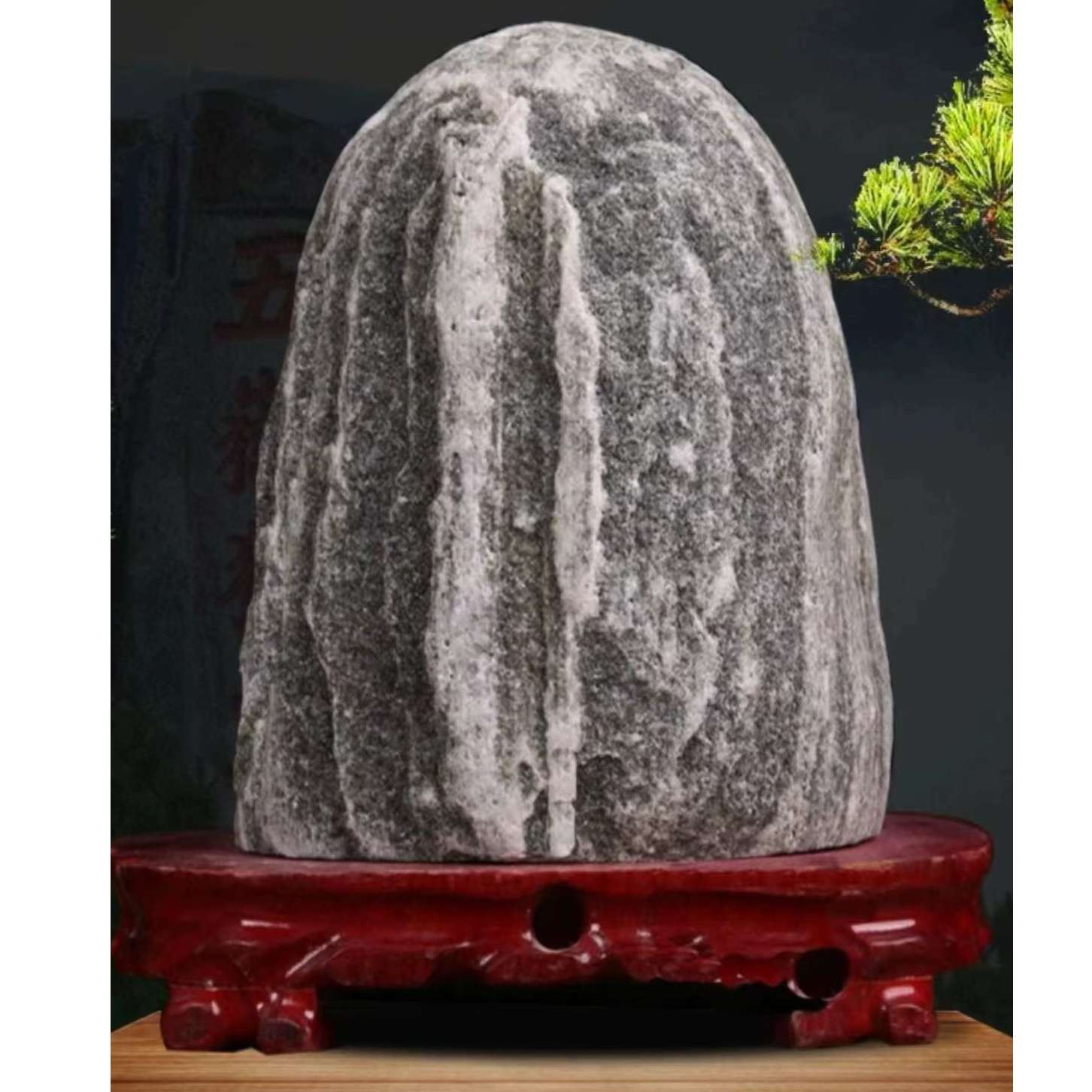 戈壁观景石手把件奇石