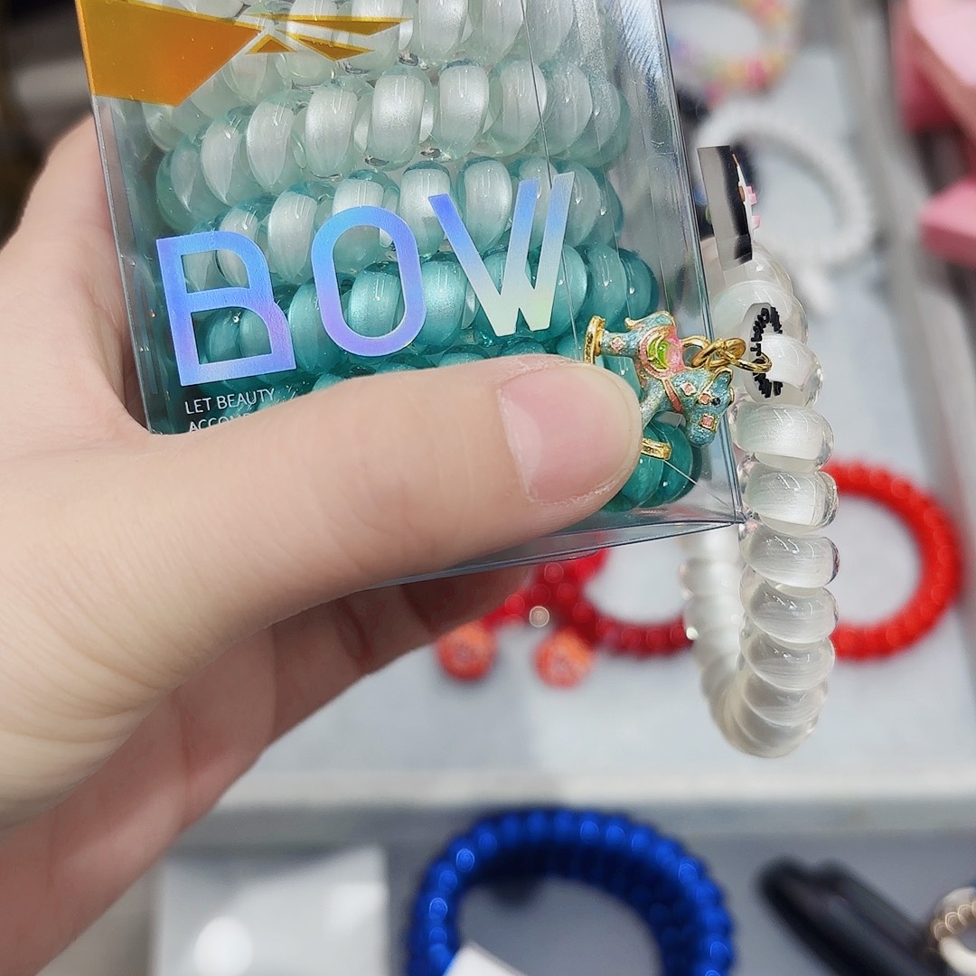 ？***？非金属发饰一组+蓝色小马