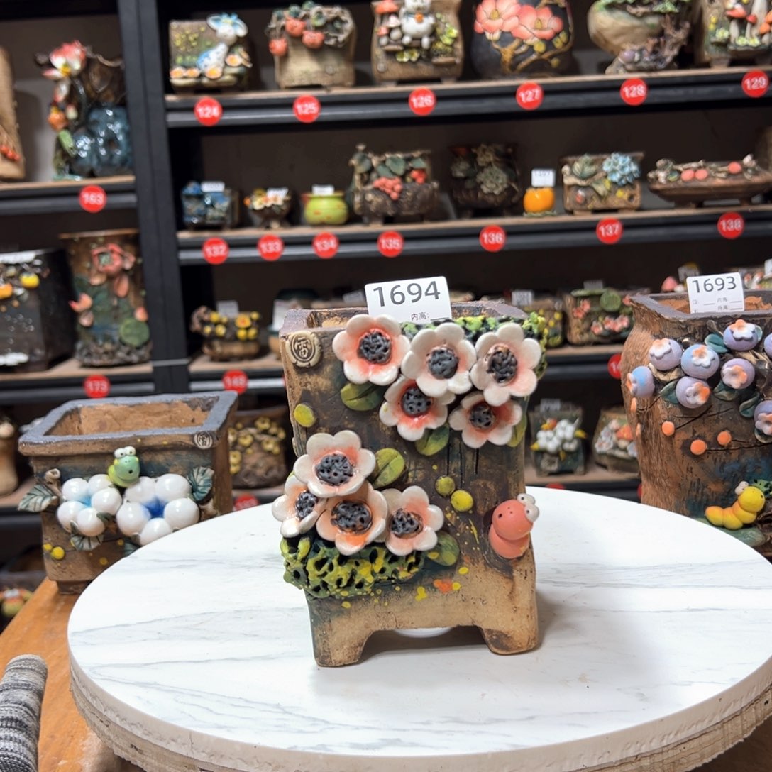 陶1694号口8.5高14.5