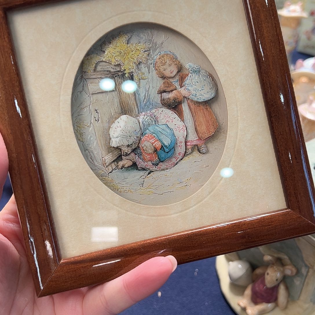 瓷片中古美物 彼得兔摆件