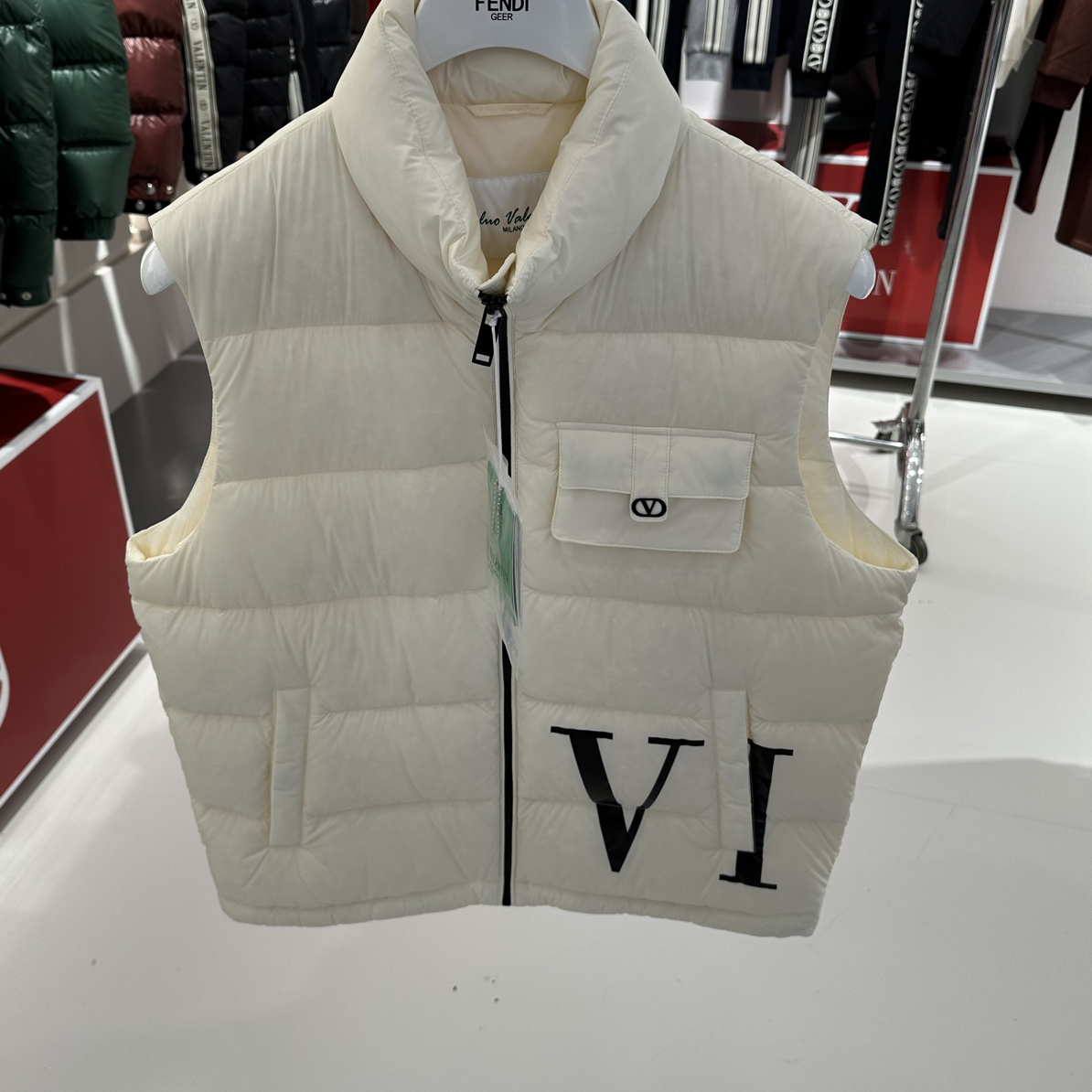 PRLUO VALENTIN25秋冬新款轻奢男士立领羽绒马甲